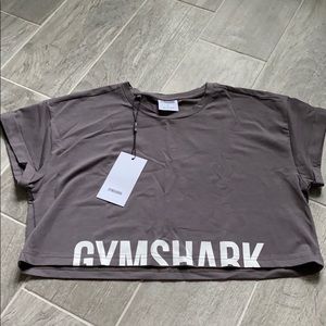 Gymshark Fraction Crop Top NWT